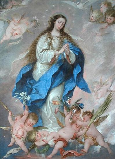 Claudio Jose Vicente Antolinez Inmaculada oil painting image